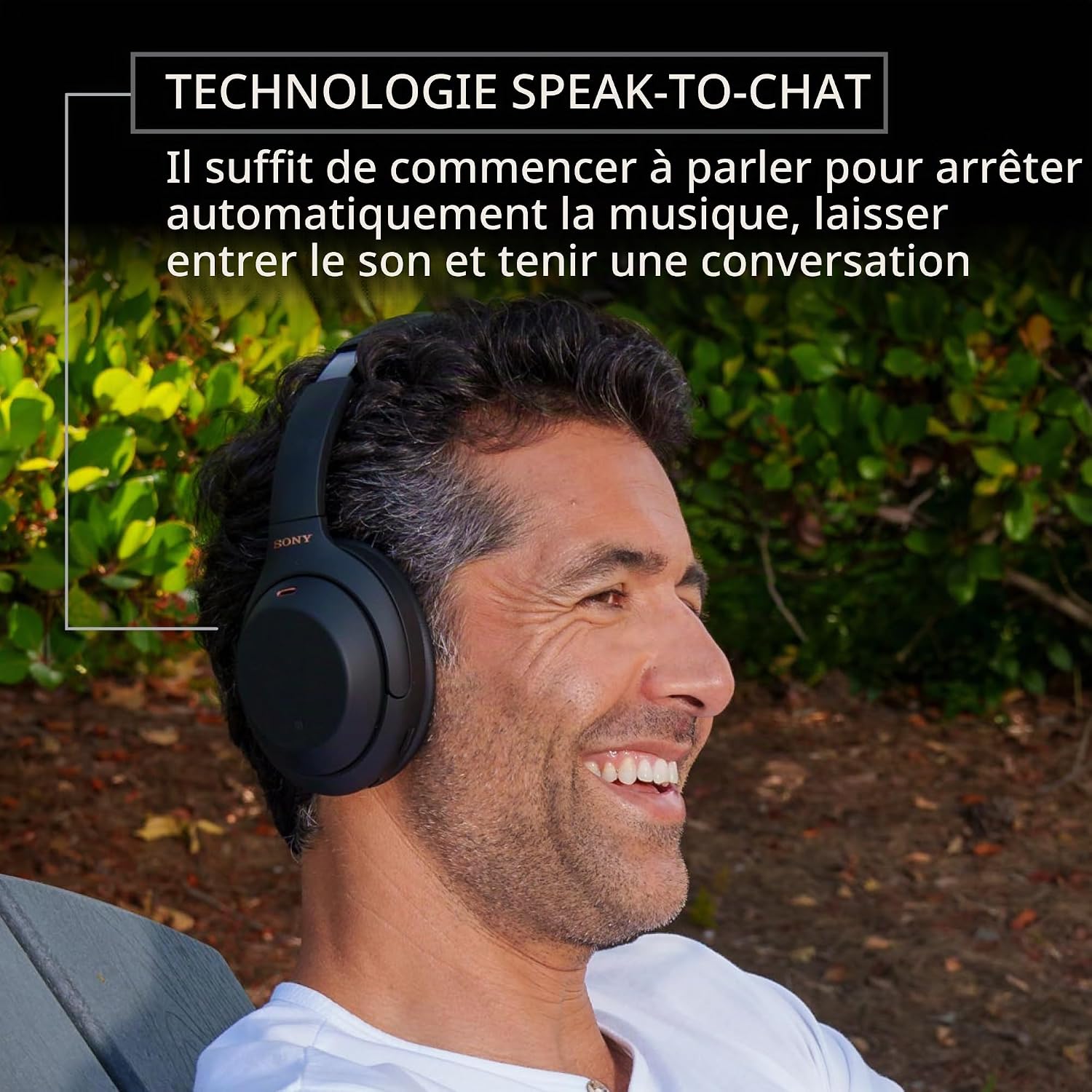 Casque Sony WH-1000XM4 — Réduction de bruit