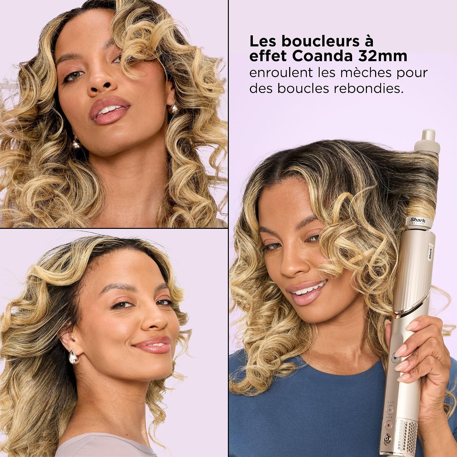 Multi-styler Shark FlexStyle — Sèche, boucle, lisse sans chaleur extrême