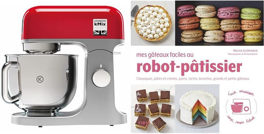 Robot pâtissier Kenwood kMix — 1000 W, bol inox 5 L