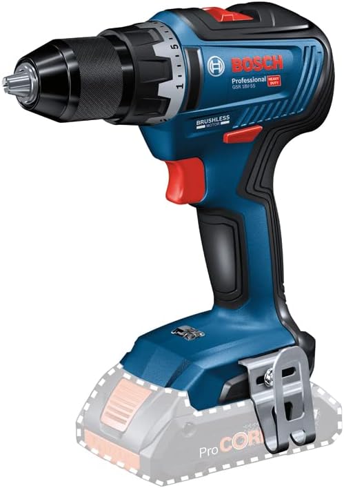 Perceuse-visseuse Bosch Pro GSR 18V-55 + 2 batteries