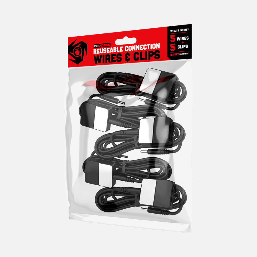 Clips & Câbles de Connexion (x5)
