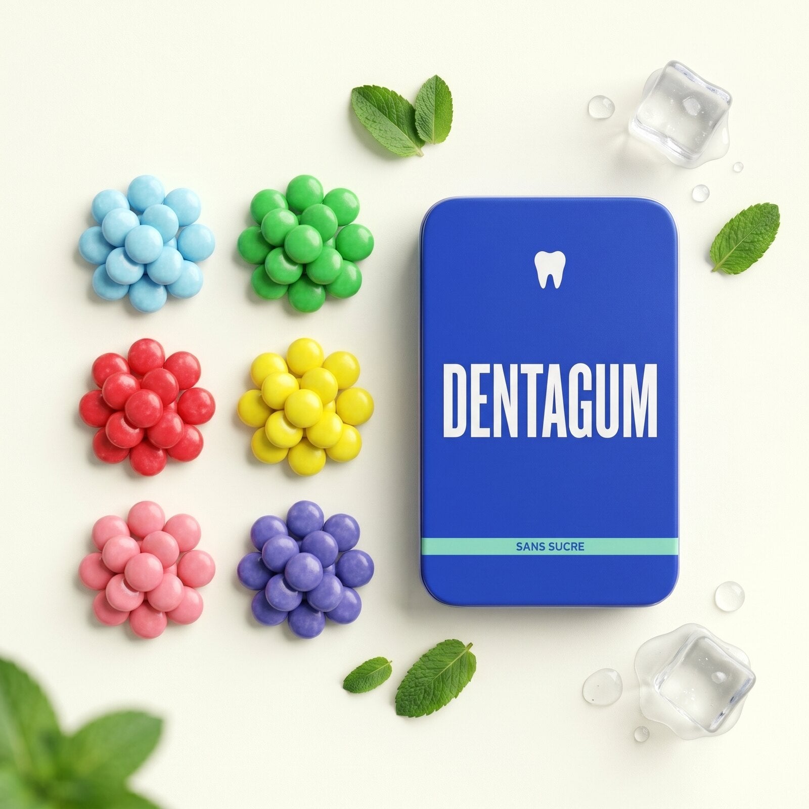 DENTAGUM 6 goûts à mâcher