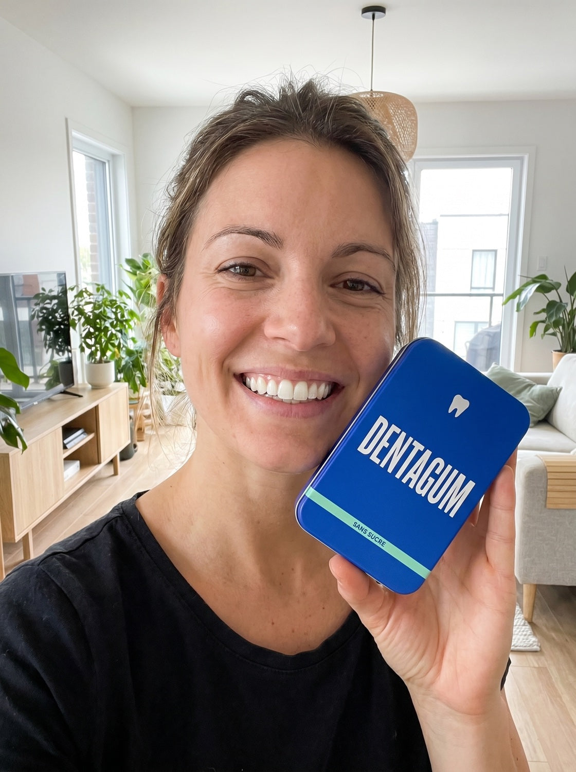 Chewing-gum dentaire DENTAGUM pour des dents impeccables